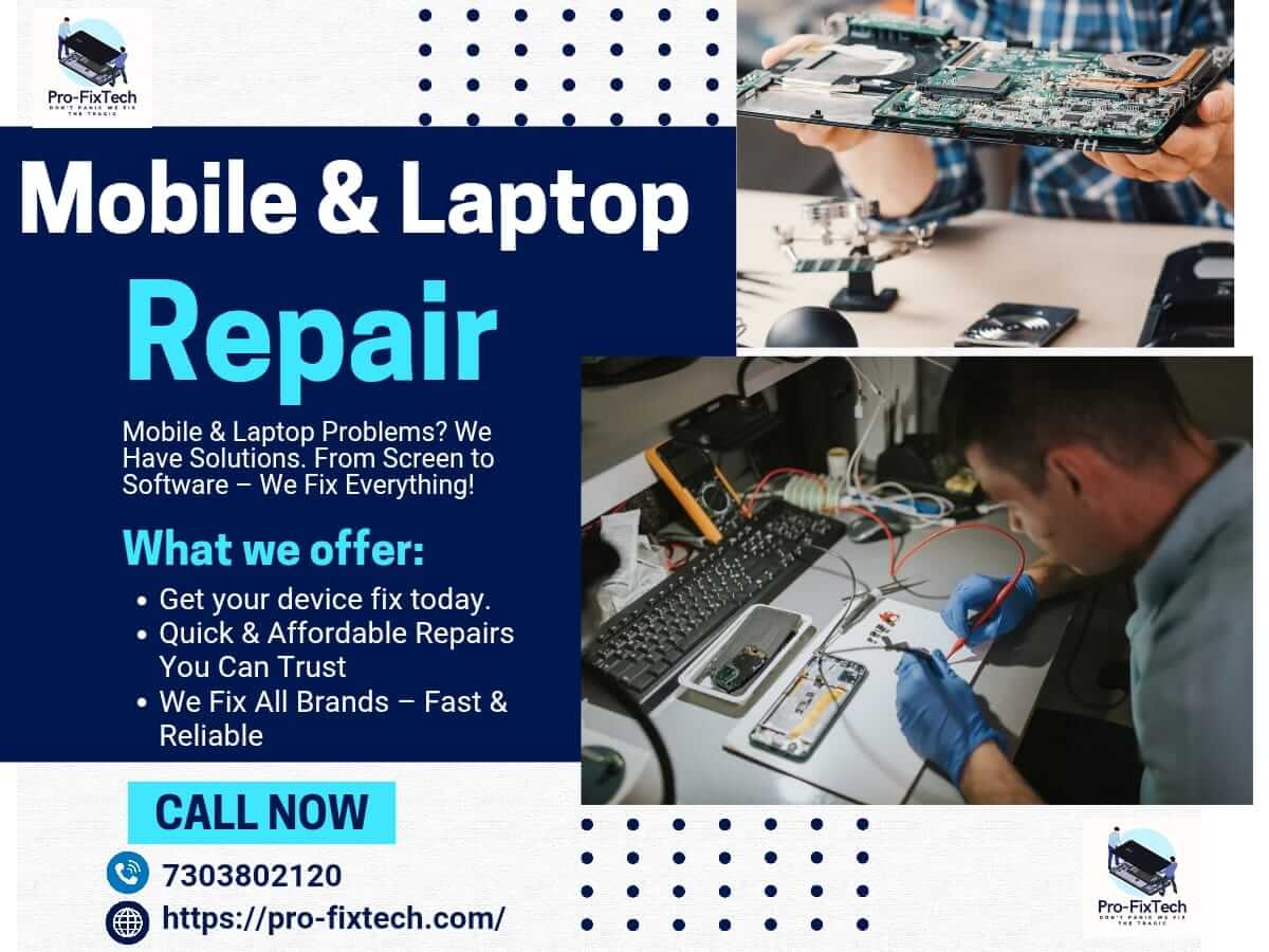 Mobile and laptop repair